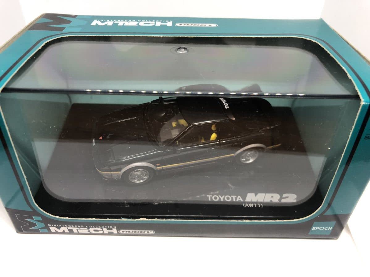 Amazon | エムテック トヨタ MR2（AW11）ダークグリーン 1/43 箱